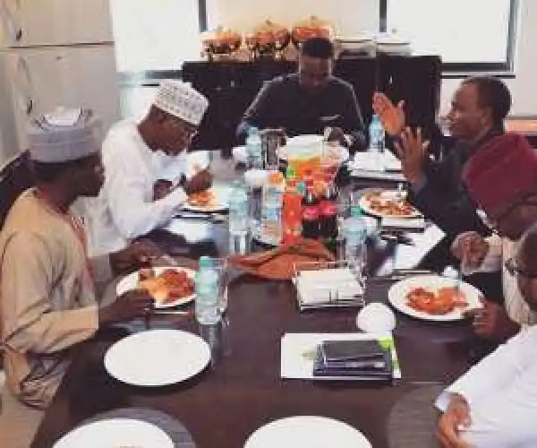 2Face Idibia Crowned With “Tafidan Kudendan” Title In Kaduna; Enjoys Brunch With El-Rufai, Annie & M.I